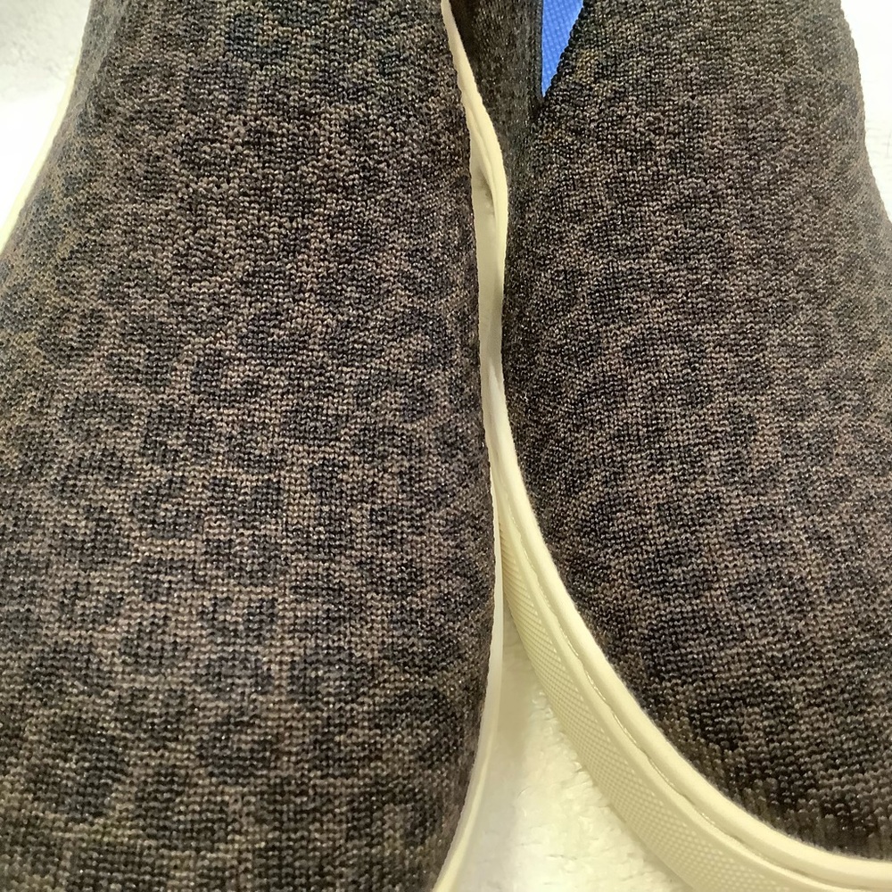 Rothy's Espresso Spot Textile The Original Slip On Sneakers Women’s US 8 EU 38.5 - Picture 2 of 10